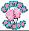 Free Clipart Of Cotton Candy Image