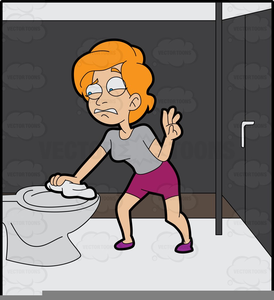 Toilet Stool Clipart Image