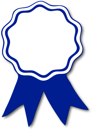 Award Ribbon (Blue)