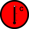 Thermometer Hot Clip Art