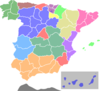 Albi Map Of Spain Clip Art