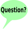 Question? Clip Art