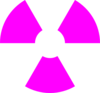 X-ray Radiation Symbol Clip Art