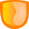 Orangedown Clip Art