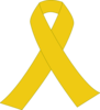 Yellow Ribbon With Border Clip Art