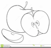 Apple Outline Clipart Image