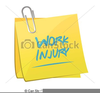 Work Injury Clipart Image