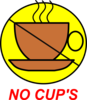 No Drinks Symbol Clip Art
