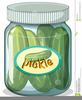 Free Clipart Pickle Jar Pickles Image