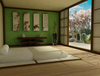 Zen Bedroom Design Image