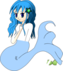 Blue Mermaid Clip Art