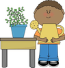Classroom Icons Clipart Image