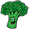 Broccoli Clipart Black And White Image