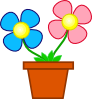 Flowers In A Vase Clip Art