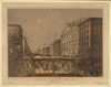 Proposed Arcade Railway--under Broadway, View Near Wall Street  / Ferd. Mayer & Sons, Lith., N.y. ; Melville C. Smith, Projector, N.y. Image
