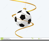 Blue And White Soccer Ball Clipart Image
