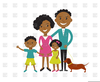 African American Mother And Baby Clipart Image