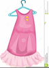 Baby Pink Dress Clipart Image
