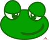 Frog Cartoon Clipart Image