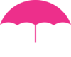 Umbrella Pink Clip Art