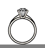 Engagement Rings Clipart Free Image