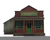 Old West Jail Clipart Image