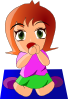 Happy Chibi Clip Art