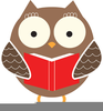 Owl Book Clipart Free Image