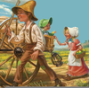 Pioneer Family Clipart Image
