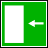 Emergency Exit Sign 3 Clip Art