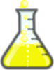 Yellowflask Bubbles Clip Art