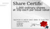 Share Certificate Clip Art