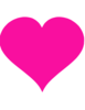 Pink Heart Clip Art