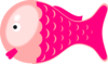 Fish Pink Pink Clip Art