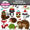 Christmas Party Invitations Clipart Image
