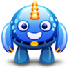 Blue Monster Icon Image