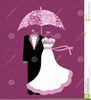 Bridal Shower Umbrella Clipart Image
