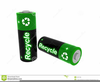 Recycle Batteries Clipart Image