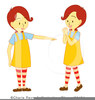 Free Twin Baby Girls Clipart Image