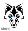 Bad Wolf Clipart Image
