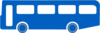 Bus Blue Clip Art