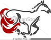 Horse Racing Clipart Graphics Image