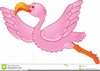 Pink Flamingo Clipart Image