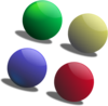 Colour Balls Clip Art