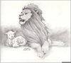 Clipart Lamb Lion Image