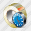 Icon Adhesive Tape Clock Image