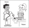 Doctor With Patient Clip Art
