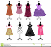 Baby Dresses Clipart Image