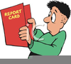 Animated Report Card Clipart Image