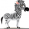 Zebras Clipart Image